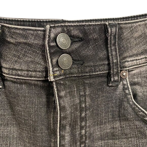 Free People‎ We the Free Wild Child Skinny Jeans Black Size 31 - Picture 3 of 9